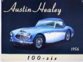 Nostalgie Blechschild - AUSTIN HEALEY 1956 - KULT AUTO