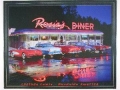 Nostalgie Blechschild - LEWIS - US ROSIES DINER