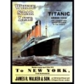 Blechschild - TITANIC - WHITE STAR LINE 45000 TONS