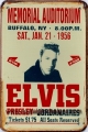 Rusty Blechschild - ELVIS PRESLEY - BUFFALO NY - 20X30CM