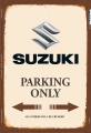 Bild 5 von Rusty Blechschild braun - DIV. PARKING ONLY-AUTO-,MOTORRAD-LKW-TRAKTOR-DIV