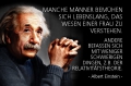 Bild 2 von Blechschild - ALBERT EINSTEIN - DIV. WEISHEITEN UND ZITATE