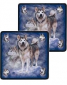 2-er Set Untersetzer - HUNDE - MALAMUTE