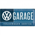 Blechschild - VW GARAGE