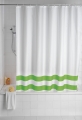 Polyester Duschvorhang - TROPIC GREEN - 180 x 200 cm