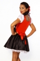 Bild 2 von DIRNDL MOD 12.104 - SCHWARZ-ROT-WEISS - ONE SIZE