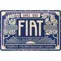 Blechschild 3D - FIAT - SINCE 1899 - VINTAGE LOGO