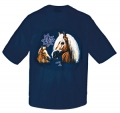 Kinder-+Erwachs. T-Shirt - PFERDE - HAFLINGER - Div Grössen