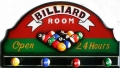 Pubschild - Garderobe - BILLIARD ROOM