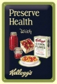 Nostalgie Blechschild - KELLOGS PRESERVE HEALTH