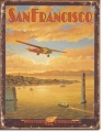 Blechschild - SAN FRANCISCO WESTERN AIR EXPRESS