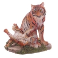 Figur - TIGERMUTTER MIT WELPE LIEGEND