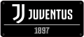 Blechschild - FC JUVENTUS 1897 IN 2 VERSCH. FARBEN