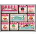 9-tlg Magnet-Set - FAIRY CAKE