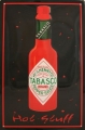 Nostalgie Blechschild - TABASCO - HOT STUFF