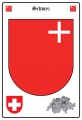 Blechschild - WAPPEN SCHWYZ