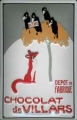 Nostalgie Blechschild - CHOCOLAT VILLARS