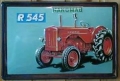 Nostalgie Blechschild - HANOMAG R 545 TRAKTOR AGRAR