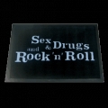 Fussmatte - SEX & DRUGS & ROCK`N `ROLL - 40 X 60 CM