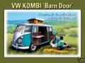 Blechschild - VW KOMBI BARN DOOR