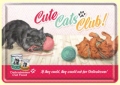 Nostalgie Blechkarte - CUTE CATS CLUB