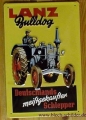 Blechschild 3D - LANZ BULLDOG MEIST VERK. TRAKTOR