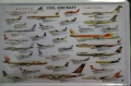 Blechschild - FLUGZEUGE - CIVIL AIRCRAFT