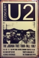Rusty Blechschild - U2 CONCERT - THE JOSHUA 20X30CM