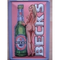 Nostalgie Blechschild - BECK`S BEER