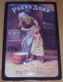 Blechschild - PEARS SOAP SEIFE
