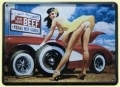 Nostalgie Blechschild - EAT MORE BEEF TEXAS BEEF